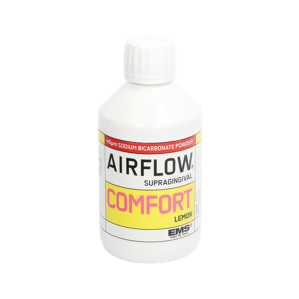 Изображение Порошок AIRFLOW Comfort Lemon профилактический, лимон, 300гр 2 из 3
