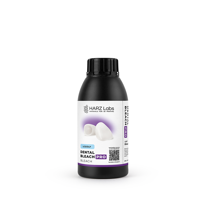 Изображение Дентал Блич ПРО / Dental Bleach PRO (LCD/DLP) материал для 3D-печати на основе полимеров 500г+
