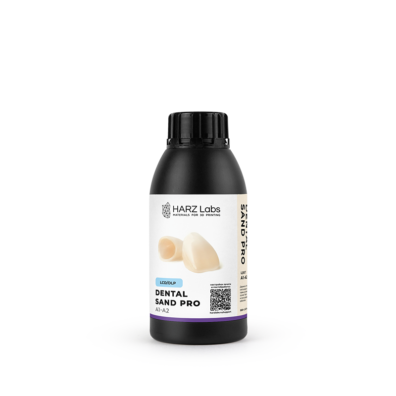 Изображение Дентал Санд А1-А2 ПРО / Dental Sand A1-A2 PRO смола фотополимерная 500г+