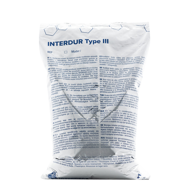 Изображение Гипс Interdur terracotta 3 класс, цвет глиняно-красный (терракоттовый), 4кг