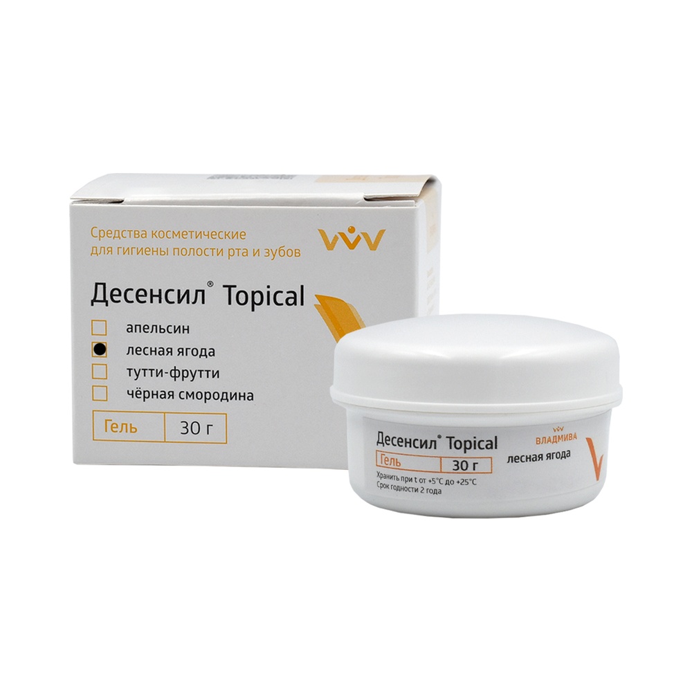 Изображение Десенсил Topical гель вкус лесная ягода 30мл Владмива 00-00097896 Не является МИ