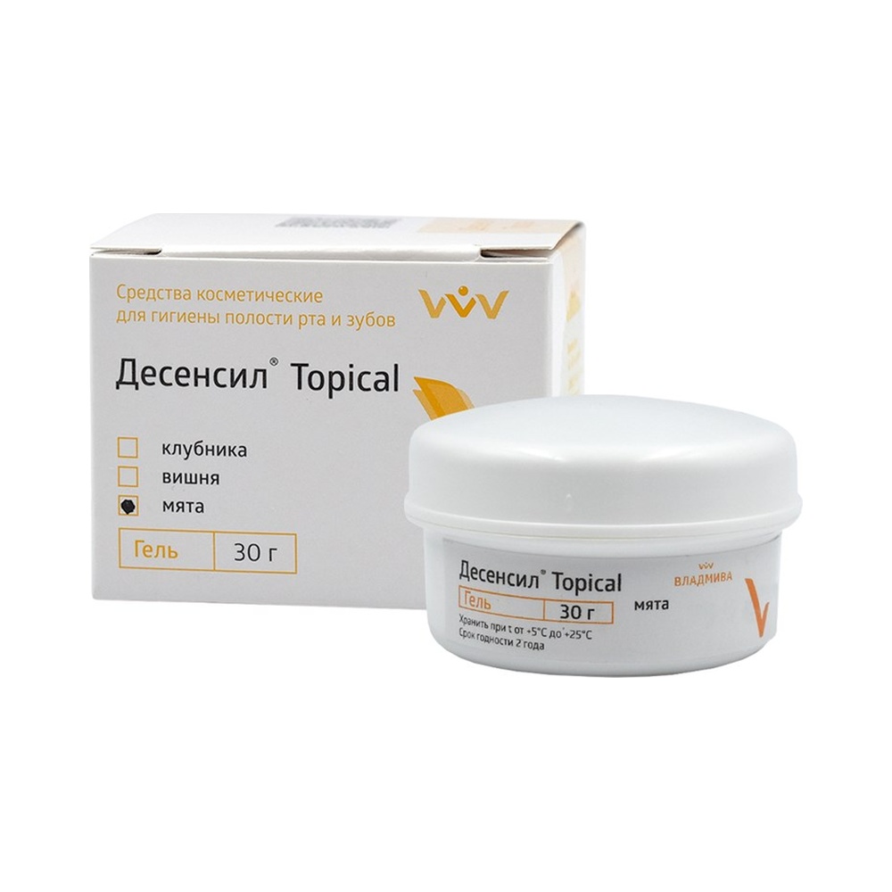 Изображение Десенсил Topical гель вкус мяты 30мл Владмива 00-00098800 Не является МИ
