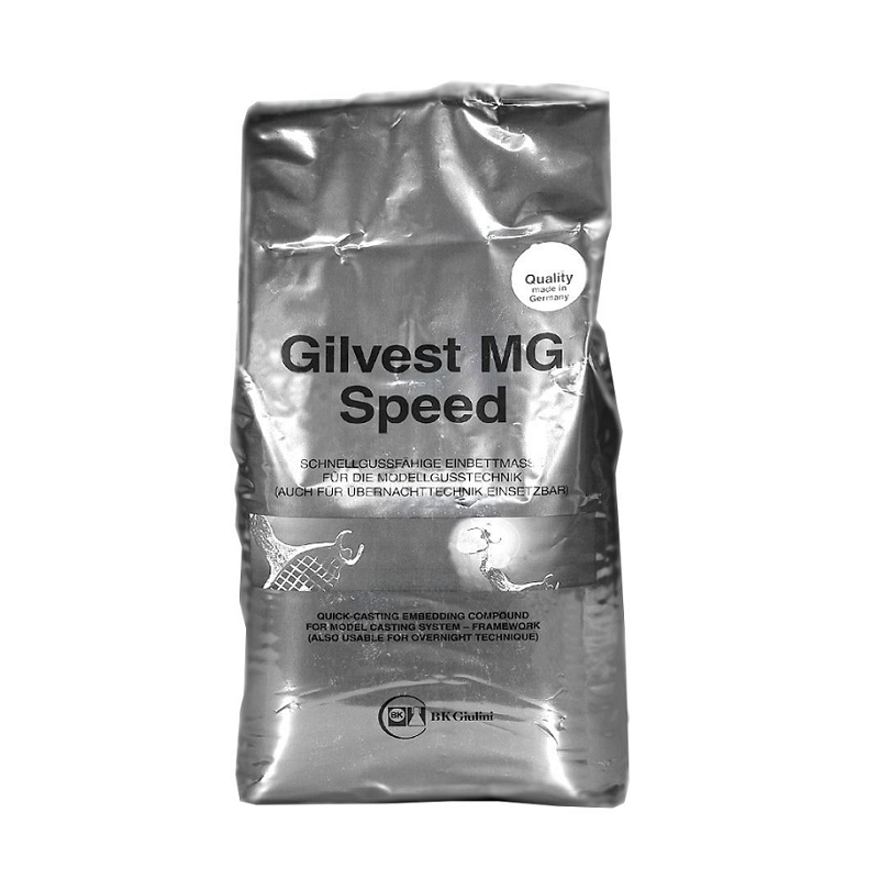 Изображение Gilvest MG-Speed фосфатная паковочная масса, порошок, 25 кг 1 из 1