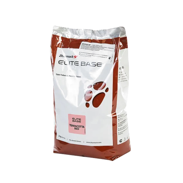 Изображение Гипс Элит бэйз цвет глиняно-красный / Elite Base Terracotta Red 3кг 4класс C410448