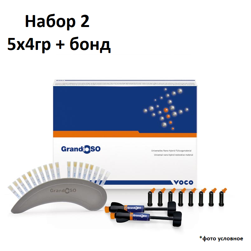 Изображение Грандио СО / Grandio SO набор шприц 4гр х 5шт, Futurabond NR 50 унидоз 2601 1 из 1