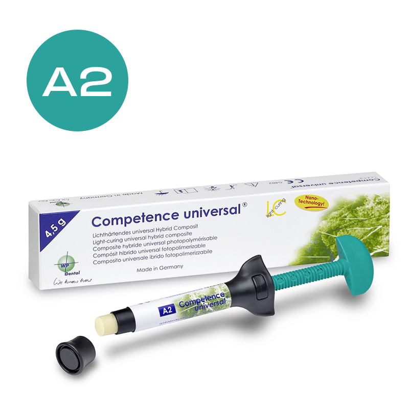 Изображение Композитный материал Competence universal в шприце 4,5 г, оттенок: A2