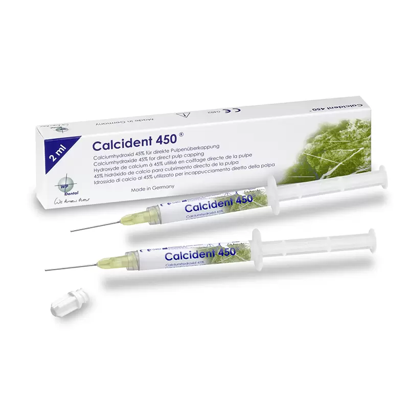Изображение Цемент Calcident 450 (прокладочный на основе гидроокиси кальция)