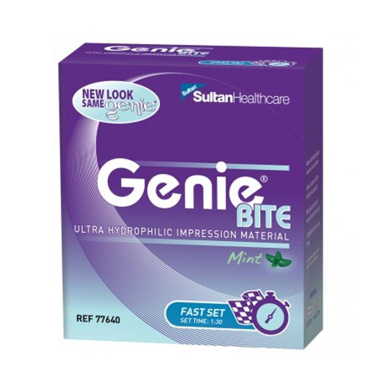 Изображение Жени / Genie Bite FS mint материал для регистрации прикуса быстрое время застывания 50 мл х 2 0077640FG/12 1 из 1