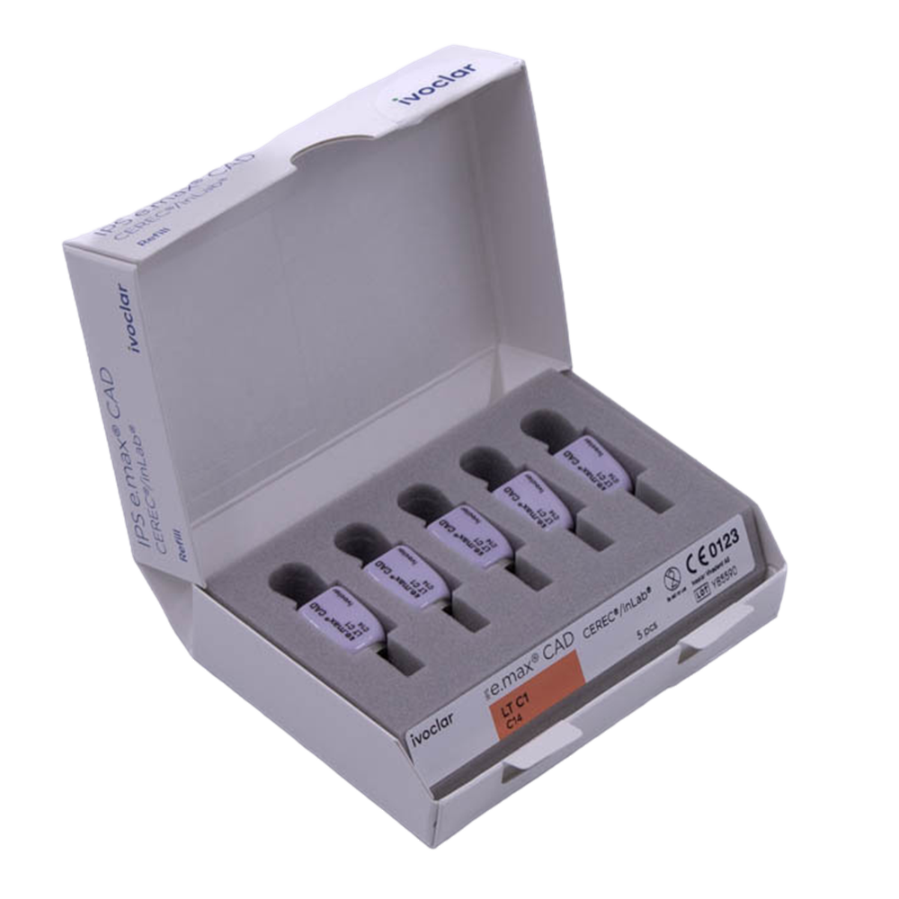 Изображение Емакс блоки / IPS e.max Cad Cerec/InLab Blocks LT C1 С14/5 1 из 3