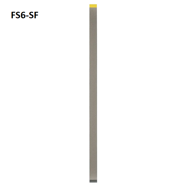 Изображение Штрипсы широкие алмазные, желтые FS6-SF, 6мм,1 шт 1 из 1