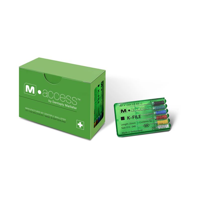 Изображение Н-файлы / H-Files (hedstroem) M-ACCESS 015-40/21мм 6шт Maillefer A16MA02190012 1 из 1