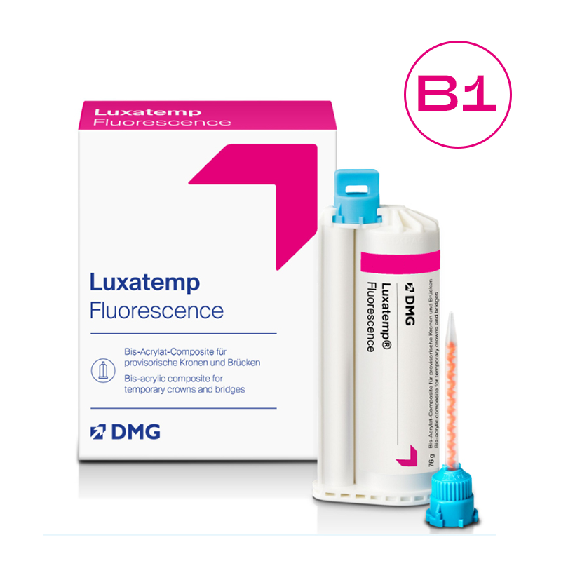 Изображение Люксатемп / Luxatemp Fluorescence, оттенок В1, картридж 76гр