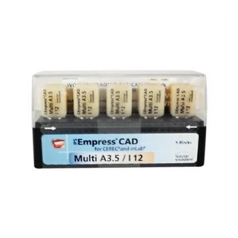 Изображение Емпресс блоки / IPS Empress CAD Cerec/in Lab Multiblocks А3,5 I12 5 шт. 1 из 1