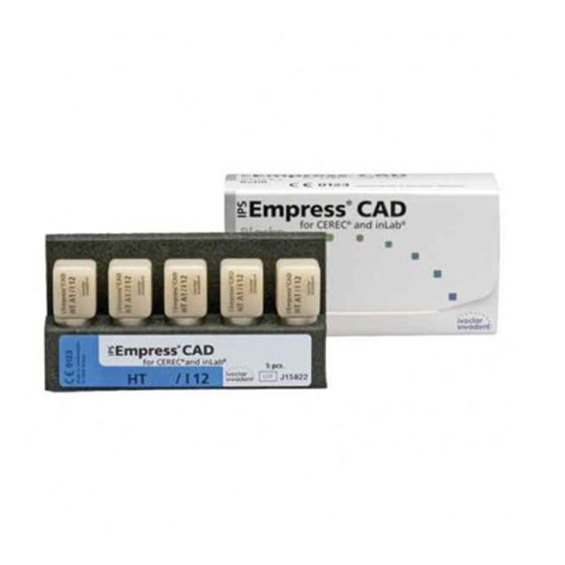 Изображение Емпресс блоки / IPS Empress CAD Cerec/in Lab HT В2 I12 5 шт. 602525 1 из 1