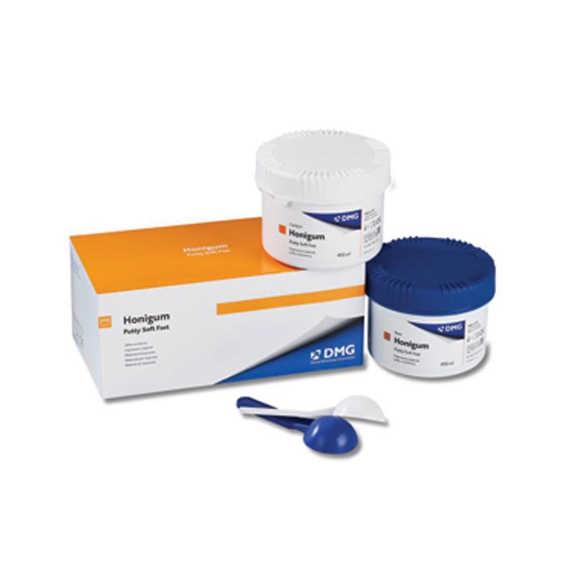 Изображение Honigum Putty Soft Fast слепочный материал, 2х450мл 1 из 1