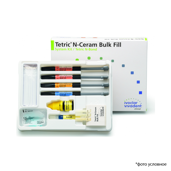 Изображение Тетрик Н-церам/Tetric N-Ceram шприц 3,5гр х 4шт 1 из 1
