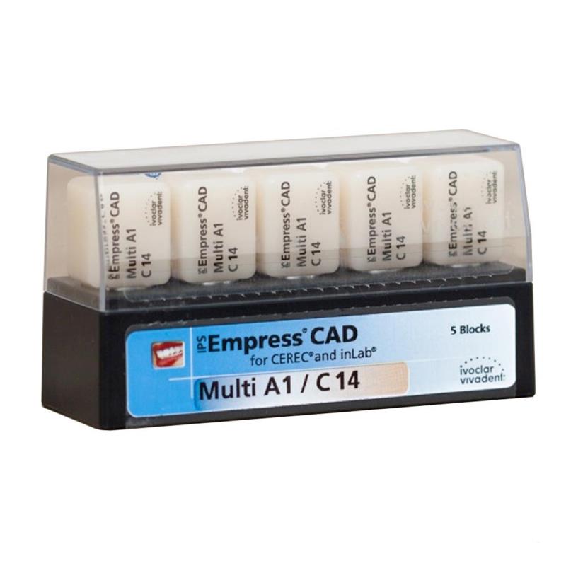 Изображение Емпресс блоки / IPS Empress CAD Cerec/in Lab LT BL1 C14 5 шт. 602587 1 из 1