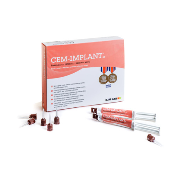 Изображение Цем - Имплант Автомикс/Cem - Implant Auto Mix - цемент для фиксации коронок, 5мл х 2+20 смесителей
