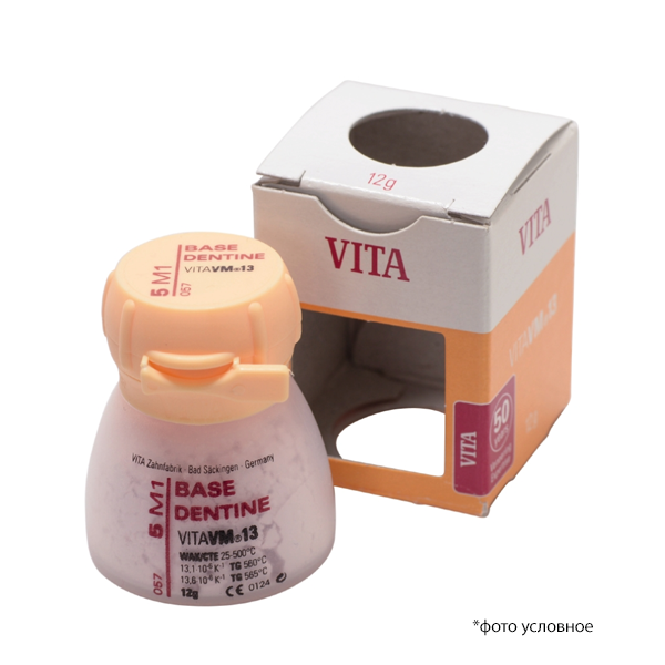 Изображение Керамика VITA VM 13 Base Dentine  (базовый дентин), цвет 5M1, 12гр 1 из 1