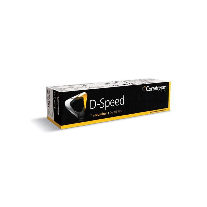 Изображение Пленка рентгеновская интраоральная D-Speed, 30,5x40,5мм, 100 шт