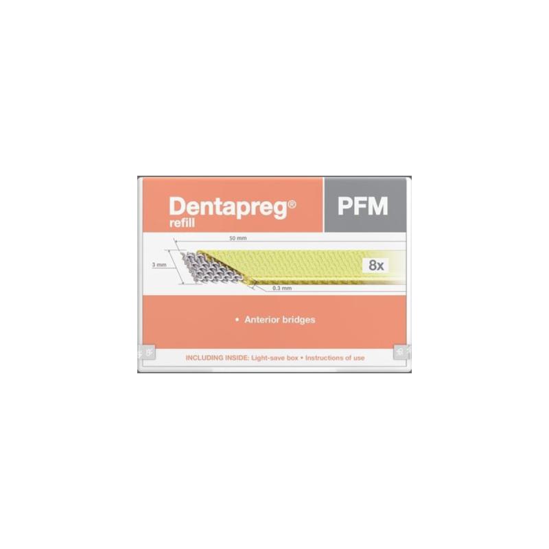 Изображение Лента для шинирования PFM 5см Dentapreg 1шт 1 из 1
