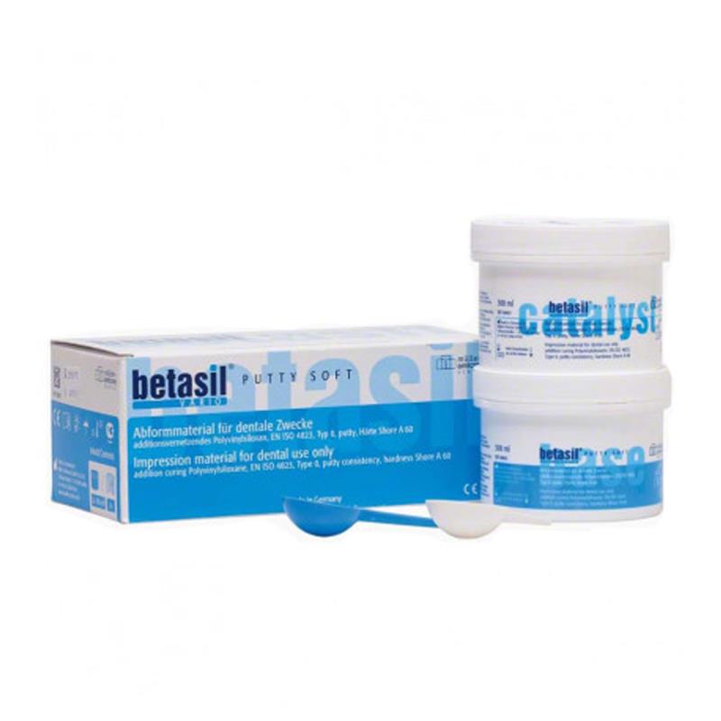 Изображение Betasil vario putty soft материал для снятия оттисков, 2х300мл 1 из 1
