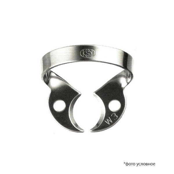 Изображение Клампы для Раббердам / RubberDam Clamps 1шт №W3 1 из 1