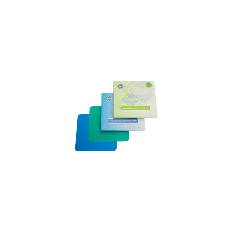 Изображение Платки латексные для коффердама зеленые Hygenic Dental Dam latex (36 шт.)