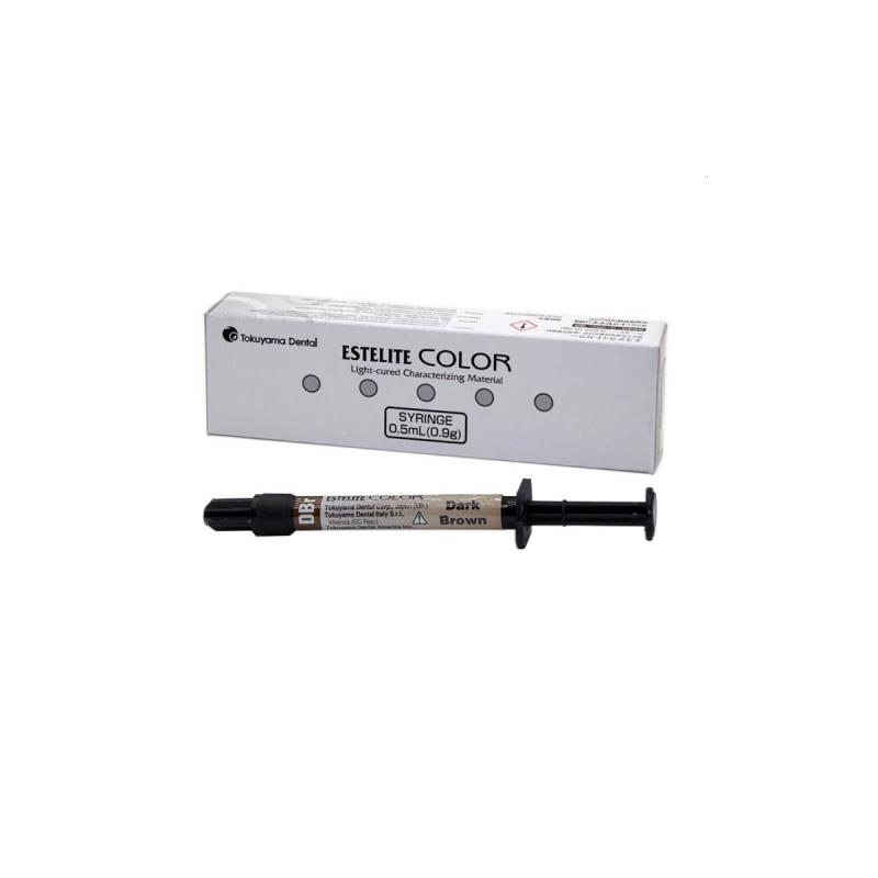 Изображение Estelite Color,  цвет Dark Brown (темно-коричневый), шприц 0,9гр 1 из 1