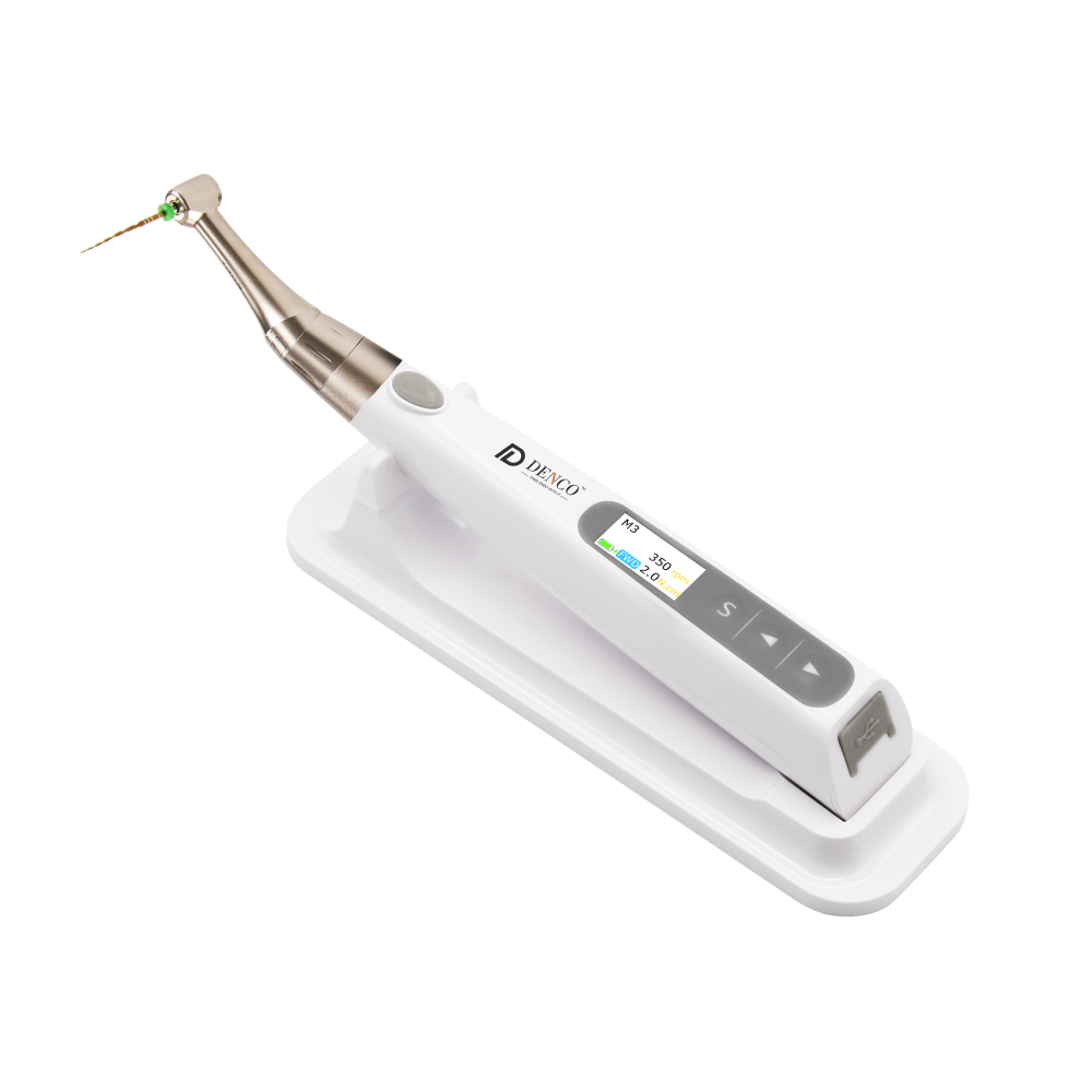 Изображение Эндомотор беспроводной E-MATE PRO щеточный мотор 1:1 миниатюрная головка Denco D-P.16.02-D01-EU-000-00-00