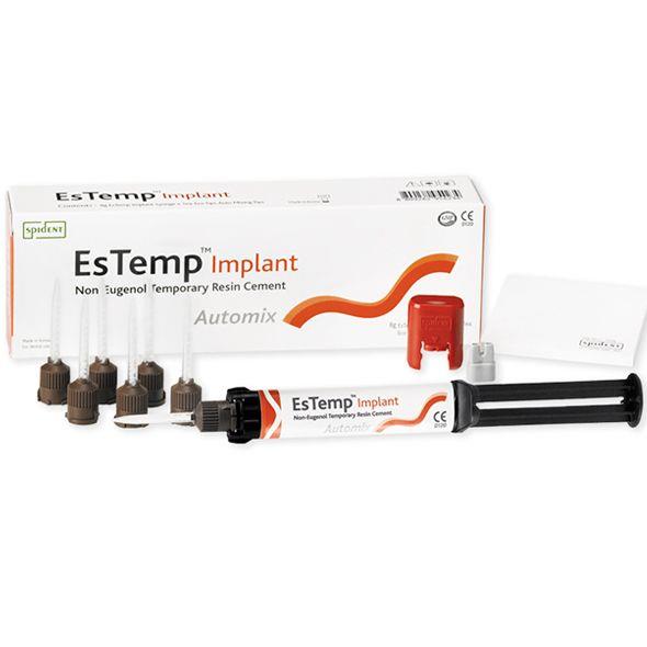 Изображение ЭсТемп Имплант / EsTemp Implant цемент шприц 8гр насадки 6шт 2 из 2