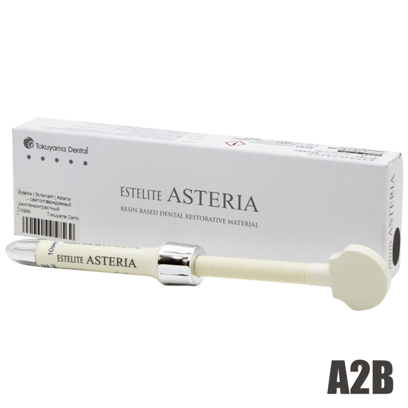Изображение Estelite Asteria Syringe, оттенок A2B, шприц 4 гр. 1 из 1