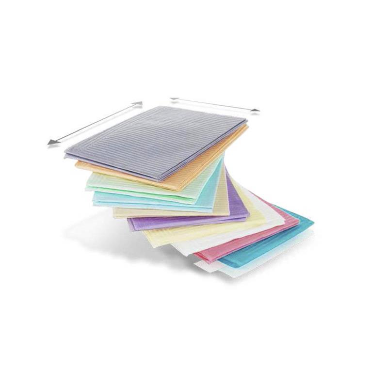 Изображение Салфетки (нагрудники) 500шт 2бум+1ПЭ лайм DRY-BACK DENTAL BIBS Medicom 1 из 1